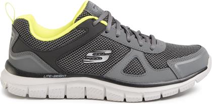 Skechers Lite-weight Qtr Overlay Ανδρικά Αθλητικά Παπούτσια Crossfit Γκρι