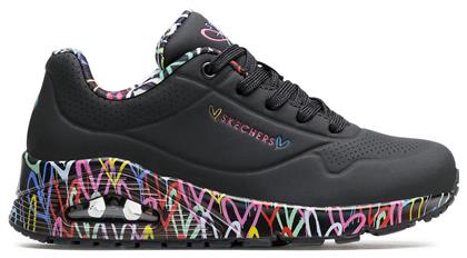 Skechers Loving Love Γυναικεία Sneakers Μαύρα από το Modivo