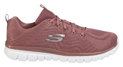 Skechers Memory Foam Γυναικεία Αθλητικά Παπούτσια Running Ροζ από το SerafinoShoes