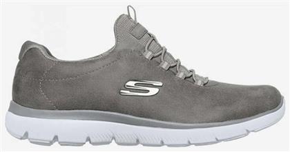 Skechers Oh So Smooth Γυναικεία Sneakers Καφέ από το Parex