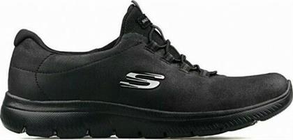 Skechers Oh So Smooth Γυναικεία Sneakers Μαύρα από το Cosmos Sport
