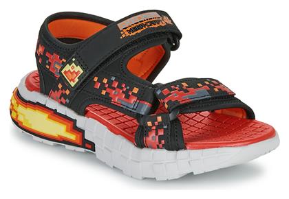 Skechers Παιδικά Πέδιλα Mega-splash Μαύρα
