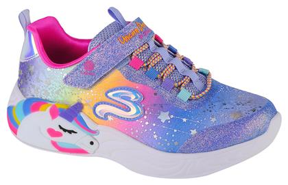 Skechers Παιδικά Sneakers με Φωτάκια για Κορίτσι Μωβ από το Dpam