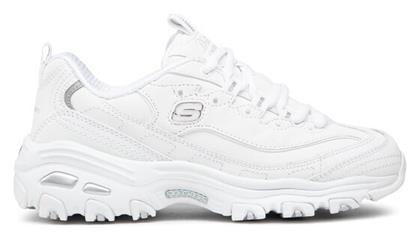 Skechers Play On Γυναικεία Chunky Sneakers Λευκά από το Epapoutsia