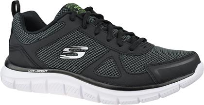 Skechers Track Ανδρικά Αθλητικά Παπούτσια Running Μαύρα από το Modivo