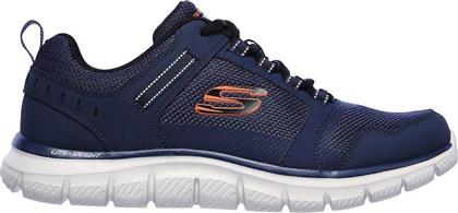 Skechers Track Knockhill Ανδρικά Αθλητικά Παπούτσια Running Μπλε