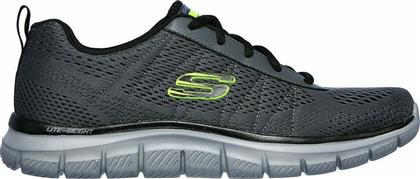 Skechers Track Training Ανδρικά Αθλητικά Παπούτσια Running Γκρι από το MybrandShoes
