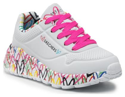 Skechers UNO LITE Λευκά