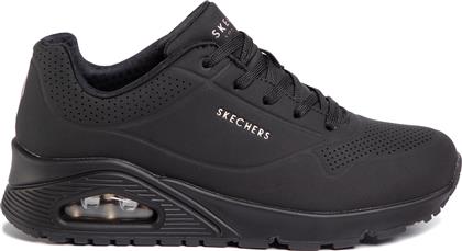Skechers Uno Stand on Air Γυναικεία Sneakers Μαύρα