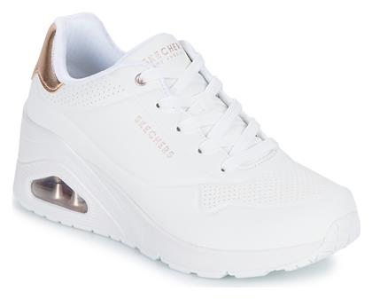 Skechers Uno Wedge Sneakers Λευκά από το Spartoo