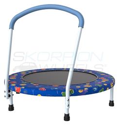 Skorpion Wheels Τραμπολίνο Παιδικό Διαμέτρου 92εκ. με Λαβή