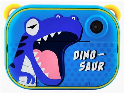 Skysonic Instant Kids Παιδική 12MP με Θερμική Εκτύπωση Dinosaur Μπλε