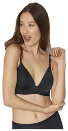 Sloggi Wow Comfort 2.0 Pum Μαύρο Γυναικείο Bralette Σουτιέν