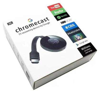 Smart TV Stick G2 Chromecast 4K UHD με Wi-Fi / HDMI από το Filinda