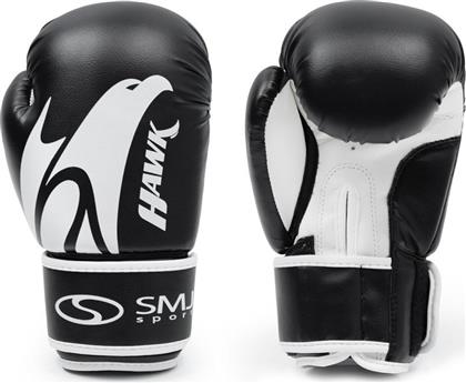 SMJ Sport Γάντια Πυγμαχίας για Αγώνα Μαύρα από το MybrandShoes