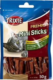 ΣΝΑΚ TRIXIE PREMIO MINI STICKS ΚΟΤΟΠΟΥΛΟ - ΡΥΖΙ 50GR