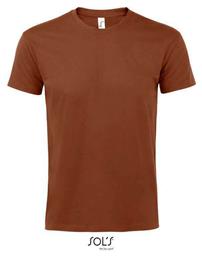 Sol's Imperial Ανδρικό Διαφημιστικό T-shirt Κοντομάνικο Terracotta