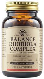 Solgar Balance Rhodiola Complex 60 φυτικές κάψουλες