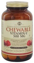 Solgar Chewable Vitamin C Βιταμίνη 500mg 90 μασώμενες ταμπλέτες