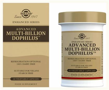 Solgar Enchanced Series Advanced Multi-billion Dophilus 60 φυτικές κάψουλες