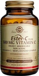 Solgar Ester-C Plus Βιταμίνη για Ενέργεια & Ανοσοποιητικό 500mg 100 φυτικές κάψουλες από το Pharm24