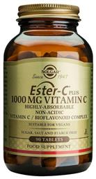 Solgar Ester-C Plus Βιταμίνη 1000mg 90 x 1 ταμπλέτες 90τμχ