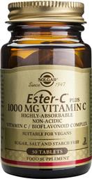 Solgar Ester-C Plus Βιταμίνη για Ενέργεια & Ανοσοποιητικό 1000mg 30 ταμπλέτες
