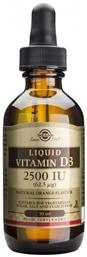 Solgar Liquid Vitamin D3 Βιταμίνη 2500iu Πορτοκάλι 59ml