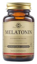 Solgar Melatonin 60 φυτικές κάψουλες