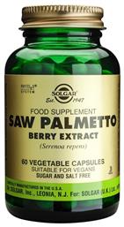Solgar Saw Palmetto Berry Extract 60 κάψουλες