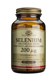 Solgar Selenium 200mg 250 ταμπλέτες από το Pharm24