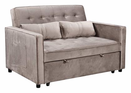 Solution Διθέσιος Καναπές Κρεβάτι Υφασμάτινος 133x94x87εκ.