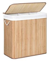 Songmics Καλάθι Απλύτων Bamboo