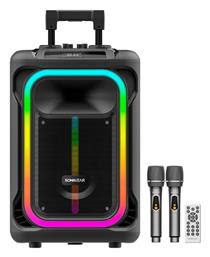 Sonic Gear Σύστημα Karaoke με Ασύρματα Μικρόφωνα Hyperbox 1300 Pro σε Μαύρο Χρώμα