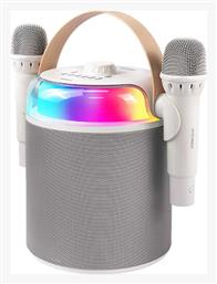 Sonic Gear Σύστημα Karaoke με Ασύρματα Μικρόφωνα IOX K800 σε Λευκό Χρώμα