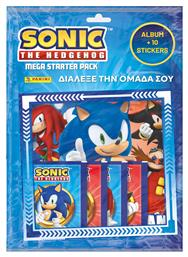 Sonic Hedgehog Stickers Αυτοκολλητα Panini Starter Pack