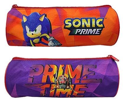 Sonic Κασετίνα Βαρελάκι Πολύχρωμη
