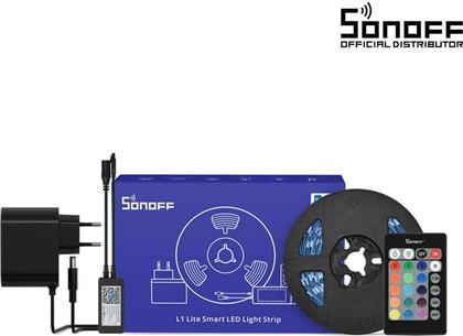 Sonoff L2-LITE-5M-EU-GR-R2 Ταινία LED Τροφοδοσίας 12V RGB Μήκους 5m και 30 LED ανά Μέτρο με Τηλεχειριστήριο από το Public