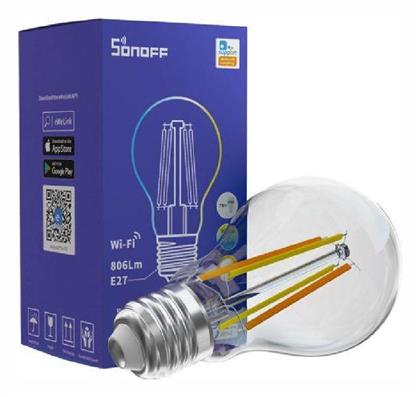 Sonoff Smart Λάμπα LED για Ντουί E27 και Σχήμα A60 Ρυθμιζόμενο Λευκό 806lm Dimmable από το Public