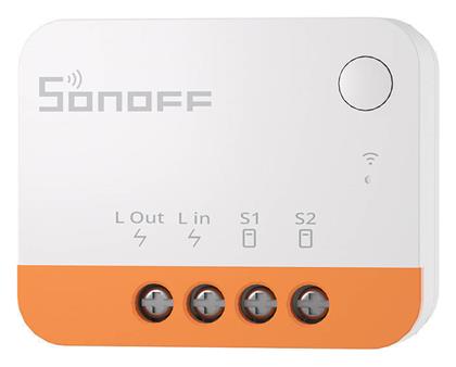 Sonoff ZBMINI-L2 Smart Ενδιάμεσος Διακόπτης με Σύνδεση ZigBee σε Λευκό Χρώμα