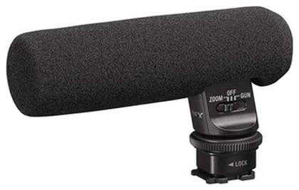 Sony Electret / Shotgun / Πυκνωτικό Μικρόφωνο ECM-GZ1M Τοποθέτηση Shock Mounted/Clip On για Κάμερα από το e-shop