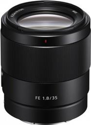 Sony Full Frame Φωτογραφικός Φακός FE 35 mm f/1.8 Σταθερός για Sony E Mount Black από το Kotsovolos
