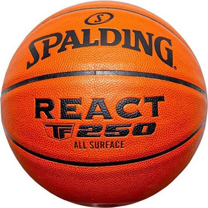 Spalding React TF-250 Μπάλα Μπάσκετ Indoor/Outdoor