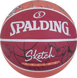 Spalding Sketch Dribble Μπάλα Μπάσκετ Outdoor από το MybrandShoes