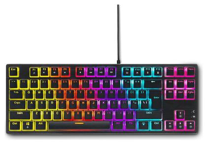 Spartan Gear Lochos 2 Gaming Μηχανικό Πληκτρολόγιο Tenkeyless με RGB φωτισμό (Αγγλικό US)