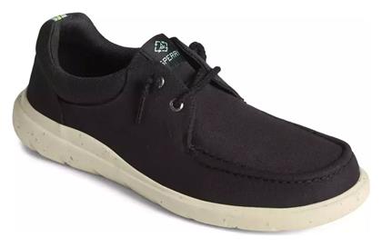 Sperry Top-Sider SeaCycled™ Captain's Ανδρικά Μοκασίνια σε Μαύρο Χρώμα από το Z-mall