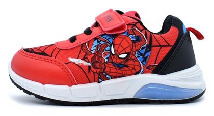 Spiderman Παιδικά Sneakers Ανατομικά Κόκκινα από το Pitsiriki