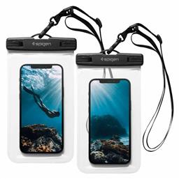 Spigen A601 Αδιάβροχη Θήκη έως 6.8'' Διάφανο AMP03098