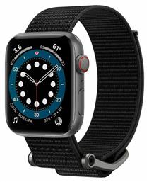 Spigen Durapro Flex Λουράκι Υφασμάτινο Μαύρο (Apple Watch 42/44/45mm)