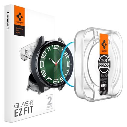 Spigen Glas.tr ez-fit 2-pack Tempered Glass για το Galaxy Watch6 Classic 47mm AGL07066 από το e-shop